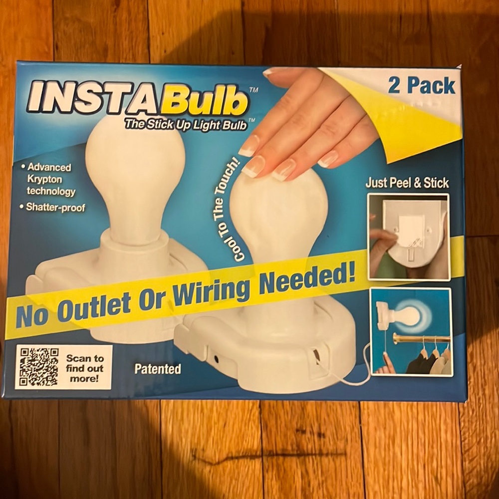 InstaBulb - The Stick Up Light Bulb